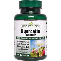 Natures Aid Quercetin Formula with Vitamin B5 & MSM 90 st