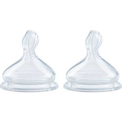 Nuk First Choice+ Silicone Teat Size 2 2-pack