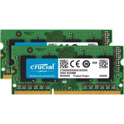 Crucial DDR3L 1600MHz 2x4GB for Mac (CT2K4G3S160BJM)