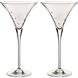 Dartington Glitz Martini Cocktailglas 20cl 2st