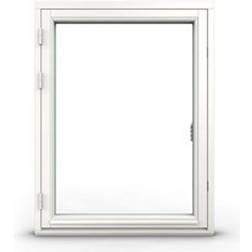 Tanum FS h:11x11 Aluminium Sidohängt fönster 3-glasfönster 110x110cm