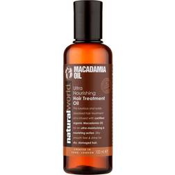 Natural World Macadamia Oil Ultra Nourishing Hair Treatment Oil 100ml