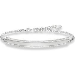 Thomas Sabo Love Bridge Bracelet - Silver/Transparent