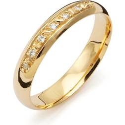 Flemming Uziel Signo B021 Ring - Gold/Diamonds