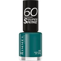Rimmel 60 Seconds Super Shine Nail Polish Ava-A-Bit of Jade 8ml