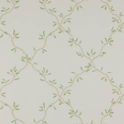 Colefax and Fowler Leaf Trellis - Ivory/Green (07706-03)