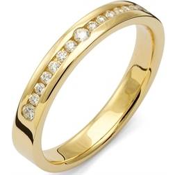 Flemming Uziel Signo B081 Ring - Gold/Diamonds