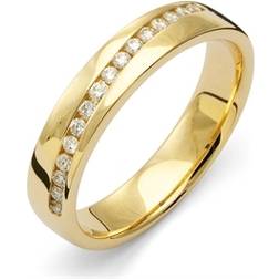 Flemming Uziel Signo B082 Ring - Gold/Diamonds