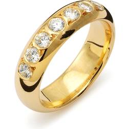 Flemming Uziel Signo B070 Ring - Gold/Diamonds