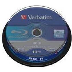 Verbatim BD-R 25GB 6x Spindle 10-Pack