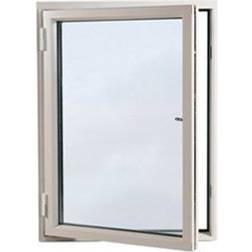 Elitfönster AFS 7/10 Aluminium Sidohängt fönster 3-glasfönster 70x100cm