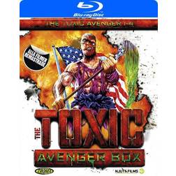 Toxic Avenger 1-4 (4Blu-ray) (Blu-Ray 2015)
