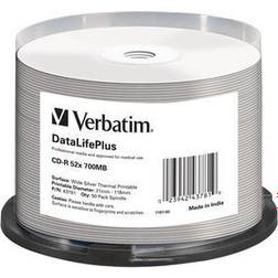 Verbatim CD-R 700MB 52x Spindle 50-Pack Thermal