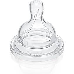 Philips Avent Classic+ Nipple Newborn Flow 6-pack