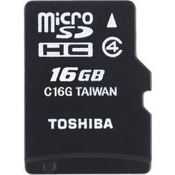 Toshiba M102 microSDHC Class 4 16GB +Adapter