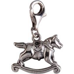 Da Capo Rocking Horse Charm - Silver