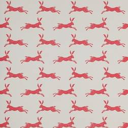 Jane Churchill March Hare - Red (J135W-01)