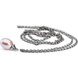 Trollbeads Fantasy Necklace - Silver/Pearl