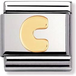 Nomination Composable Classic Link Letter C Charm - Silver/Gold