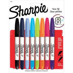 Sharpie Twin Tip Markers 8-pack