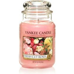 Yankee Candle Fresh Cut Roses Large Doftljus 623g