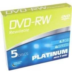 Best Media DVD-RW 4.7GB 4x Slimcase 5-Pack