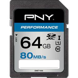 PNY Performance SDXC UHS-I 80MB/s 64GB