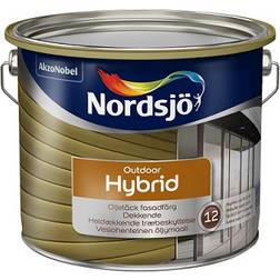 Nordsjö Outdoor Hybrid Träfasadsfärg Vit 10L