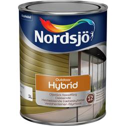 Nordsjö Outdoor Hybrid Träfasadsfärg Vit 1L