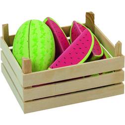 Goki Melons in Fruit Crate