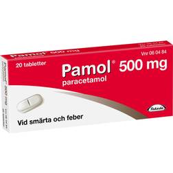 Pamol 500mg 20 st Tablett
