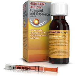 Nurofen Apelsin Oral Suspension 40 mg/ml 100ml Lösning