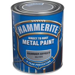Hammerite Hammer Metallfärg Silver 0.75L