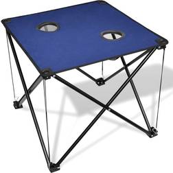 vidaXL Camping Table Foldable 48x48x45cm