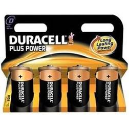Duracell D Plus Power 4-pack