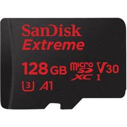 SanDisk Extreme MicroSDXC V30 A1 UHS-I U3 128GB