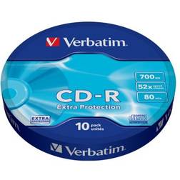 Verbatim CD-R 700MB 52x Spindle 10-Pack