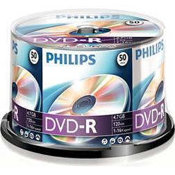Philips DVD-R 4.7GB 16x Spindle 50-Pack