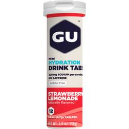 Gu Hydration Drink Tabs Strawberry Lemonade 12 st