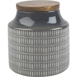 Creative Top Drift Ceramic Storage Jar, Grey Köksbehållare