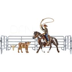 Schleich Team Roping Mit Cowboy 41418