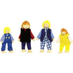 Goki Flexible Puppets Young Family 51955