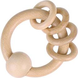 Goki Touch Ring with 4 Rings Natural Wood 730800