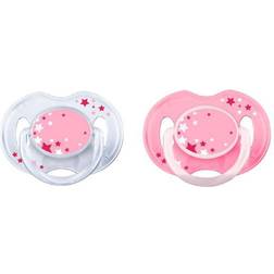 Philips Avent Night Time Pacifiers 0-6m 2-pack