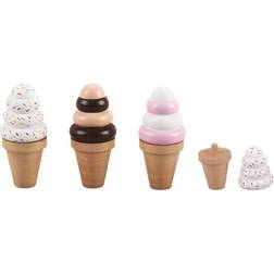MaMaMeMo Ice Cream Cones 4pcs