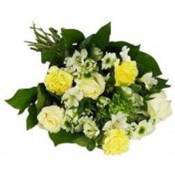 Blommor till begravning & kondoleanser Harmony Lång bukett