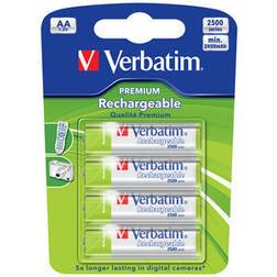 Verbatim AA Premium Rechargeable 4-pack