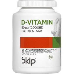 Skip Nutrition D-Vitamin 50mcg 120 st