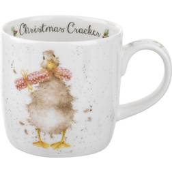 Royal Worcester Wrendale Christmas Cracker Goose Mugg 31cl