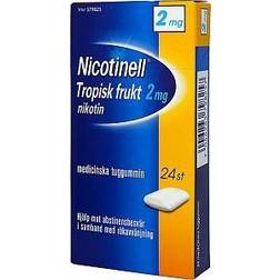 Nicotinell Tropisk Frukt 2mg 24 st Tuggummi
